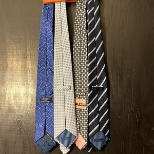 4 Charles Tyrwhitt Ties EUC